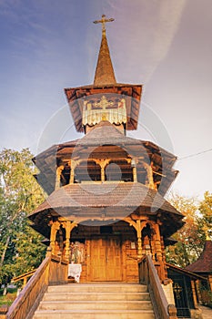 Wooden church in Soroca photo