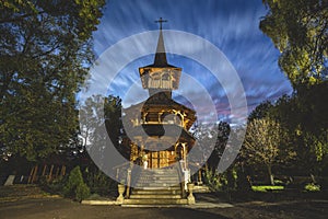 Wooden church in Soroca photo