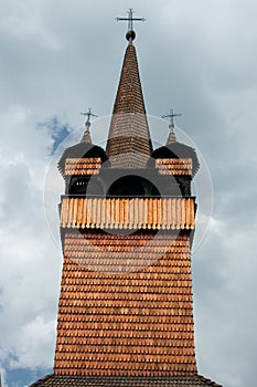 Wooden church of St. Parasks in Blansko.