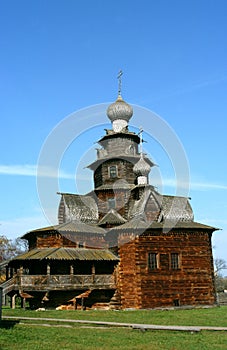 Wooden Church in Suzdal, Russia