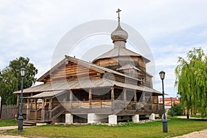 Wooden church in Sviyazhsk