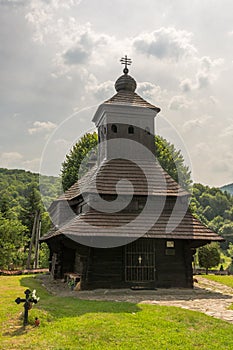 Wooden church in Ulicske Krive, Slovakia