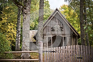 Wooden church in Usma