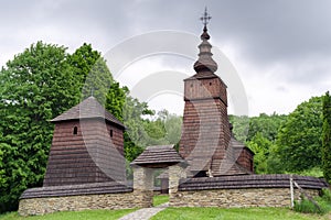 Wooden church in village Potoky, Slovakia