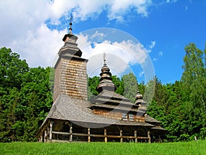 Wooden church of XVII century, Kyiv, Ukraine