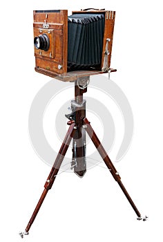 Wooden classic camera