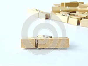 wooden clip