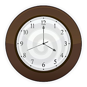 Wooden Clock EPS