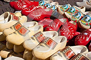 Wooden clogs