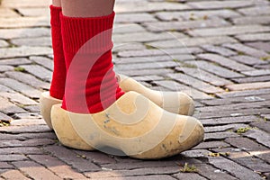 Wooden clogs