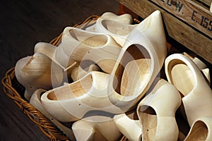 Wooden clogs