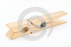 Wooden clothe spin