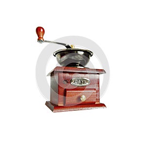 Wooden coffee gringer