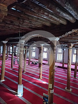 Indoor of Sivrihisar Ulu Mosque