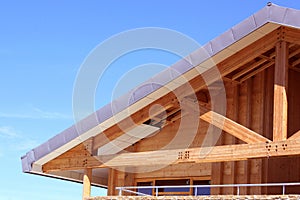 A wooden construction photo