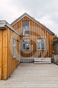 Wooden constructions in Iceland