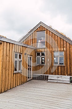 Wooden constructions in Iceland