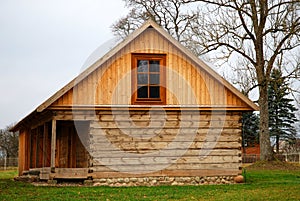 Wooden cottage