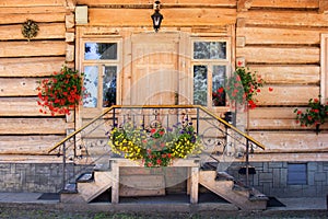 Wooden cottage, Chocholow, Poland