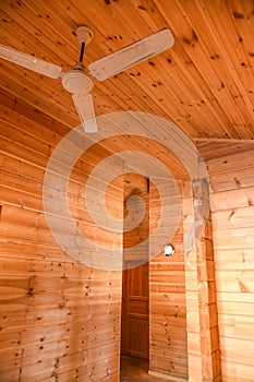 Wooden cottage Interior