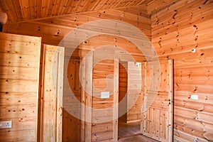 Wooden Cottage Interior