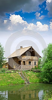 Wooden country house