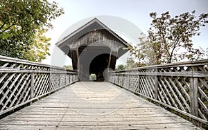 Wooden Covered Bridge