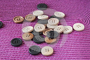 Wooden Craft Buttons