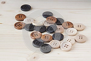 Wooden Craft Buttons