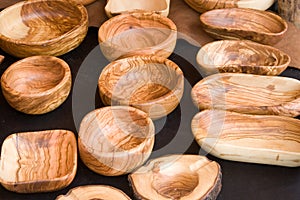 Wooden crafted utensils