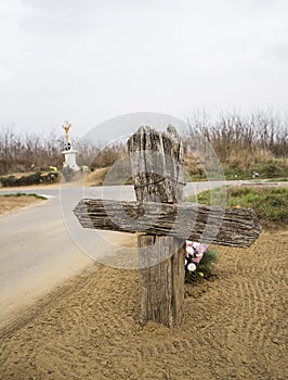 Wooden cross