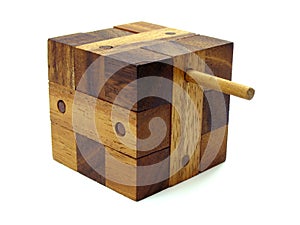 Wooden Cube Puzzle 2