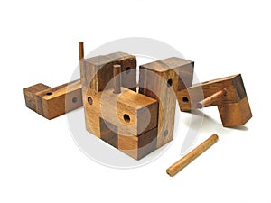 Wooden Cube Puzzle 5