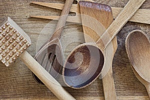 Wooden cutlery