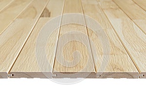 Wooden dark connected boards angled