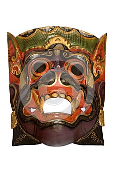 Wooden Dayak Mask