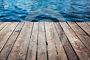 Wooden deck