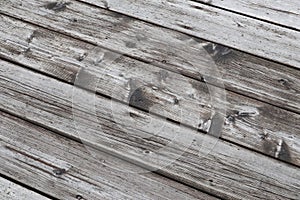 Wooden decking