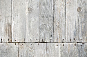 Wooden decking detail