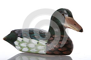 Wooden Decoy Duck