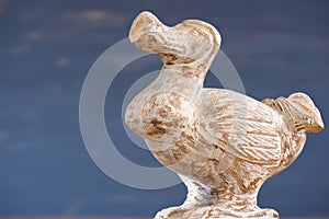 Wooden Dodo bird - typical souvenir from Mauritius island. Dodo