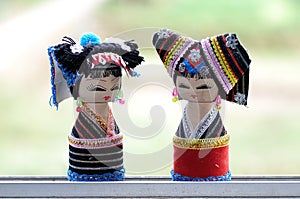 Wooden dolls