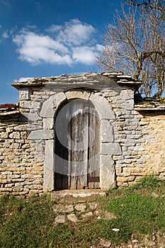 Wooden door