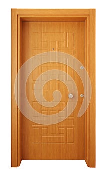 Wooden door