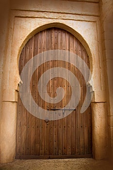 Wooden door