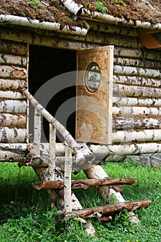 Wooden door