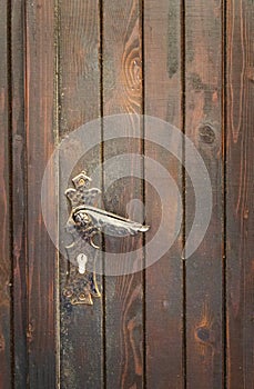 Wooden door