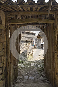 Wooden door