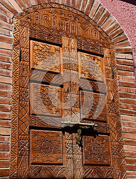 Wooden Door - Morocco