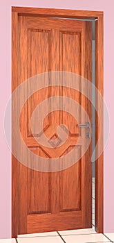Wooden Doors To Fill From The Doors Of The Room, Bathroom, Warehouse, Toilet, Office Room. Here are many models to choose from P15 photo